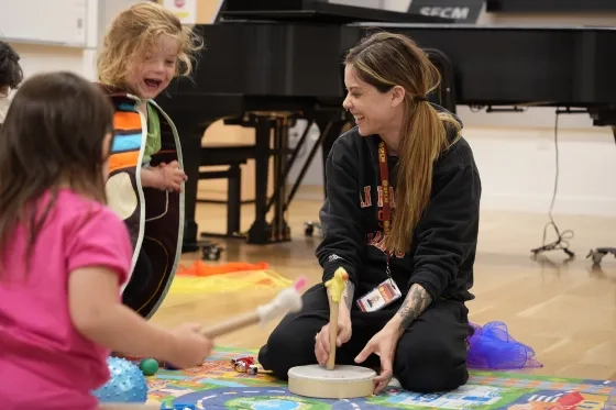 Smart Start curriculum consists of weekly classes, delivered by specially trained music teachers.