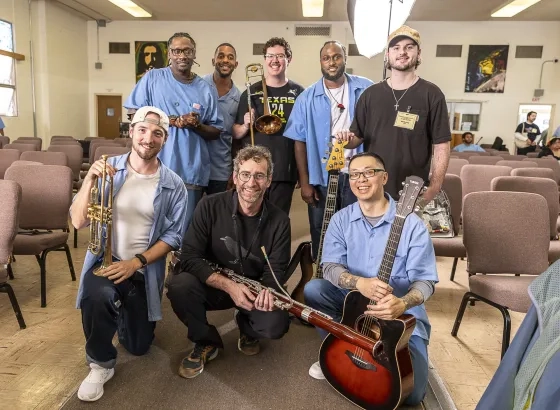 SFCM students at San Quentin.