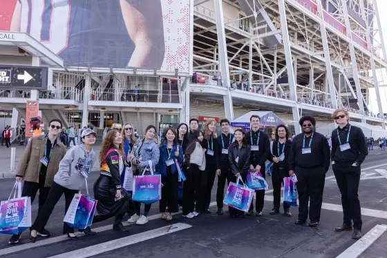 The SFCM Super Bowl ensemble. 