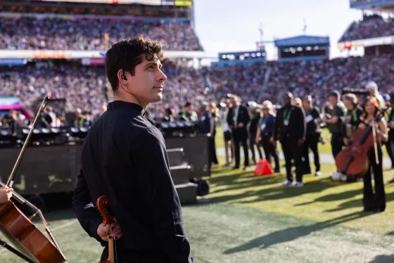 SFCM violist Ian Parvin. 