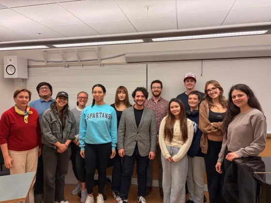 Opus 3 Artists SVP Matthew Oberstein at SFCM.