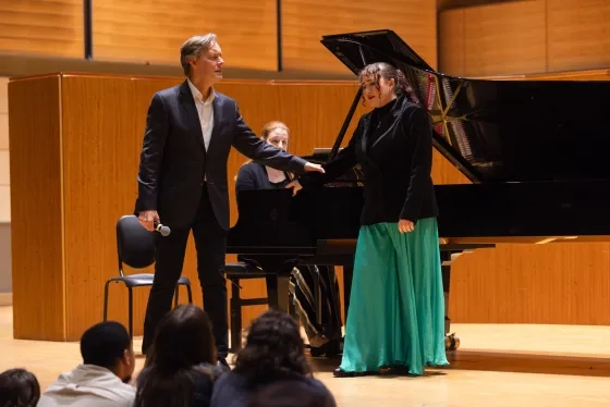 Jake Heggie and Jordan Riek.