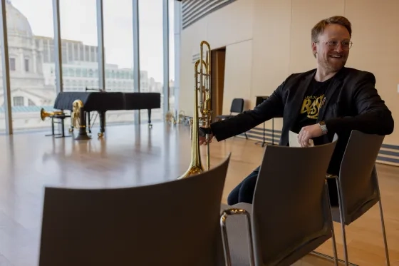 Keith Dydra of Canadian Brass.