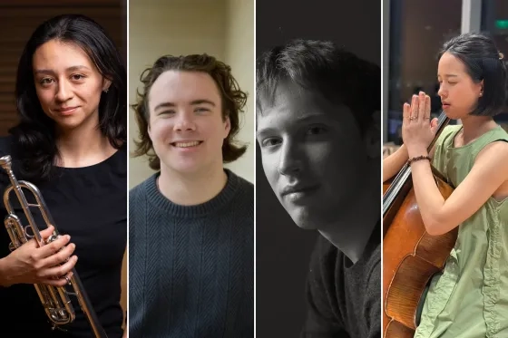 From left: Irene Giovannetti, Luca Robadey, Ben Kitchen, and Zoe Lee.