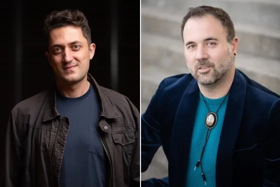 Theo Popov and Robert Mollicone
