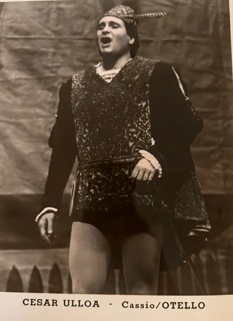 Ulloa as Cassio in Giuseppe Verdi's 'Otello.' 