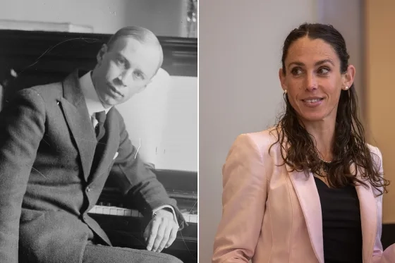 Sergei Prokofiev and Rachel Vandagriff.