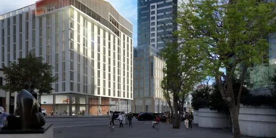 The Bowes Center rendering van ness