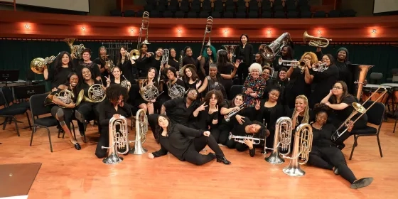 Chromatic Brass Collective at the International Women's Brass Conference. (Cavitt Productions)