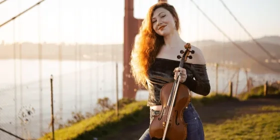 Alexandra Simpson '21 SFCM violin