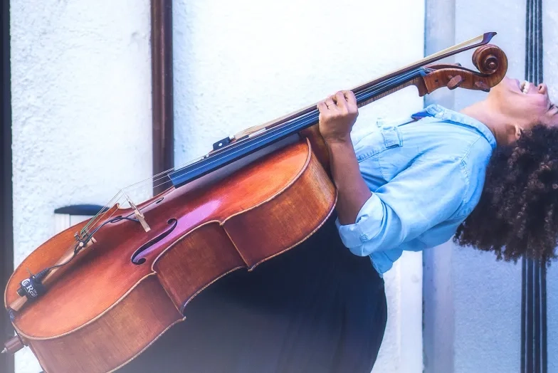 Cello graduate Mia Pixley