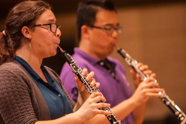 SFCM Oboe students performing
