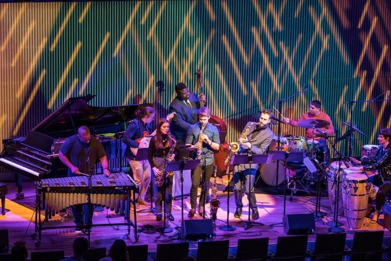 SFCM students play side-by-side with SF Jazz Players