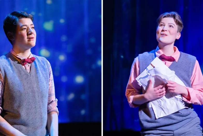 pictures of Nina Jones and Stella Hannock in the performance