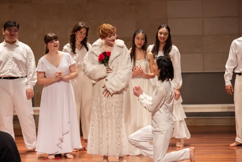 The cast of 'Dido &amp; Aenas.'