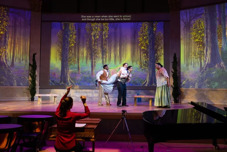 Students perform at SFCM's Opera Artist Diploma Showcase.