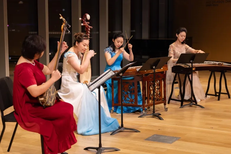 Musicans from the Central Conservatory of Music.