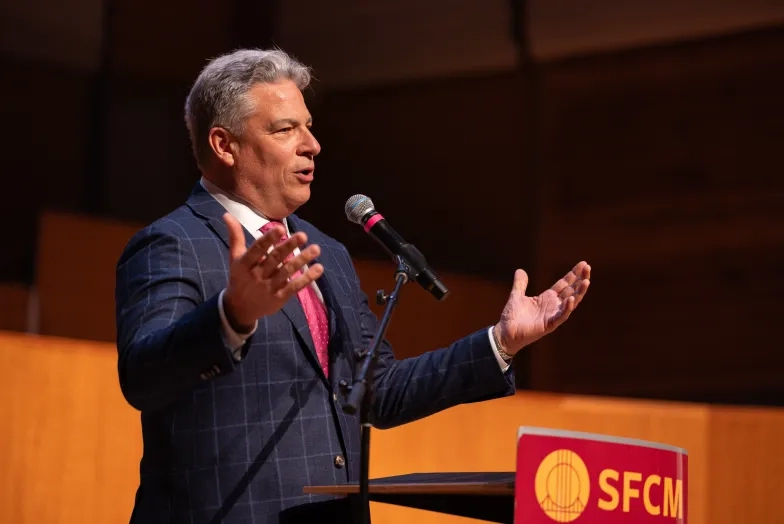 SFCM's President, David Stull.