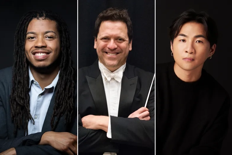 From left: Donald Lee III, Donato Cabrera, and Chih-Yao Chang.