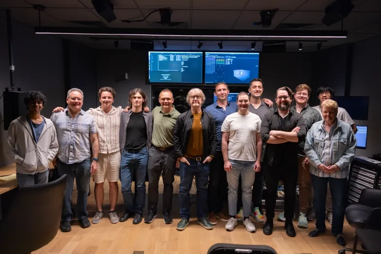 SFCM's yearlong  spatial audio project participants and review panelists.