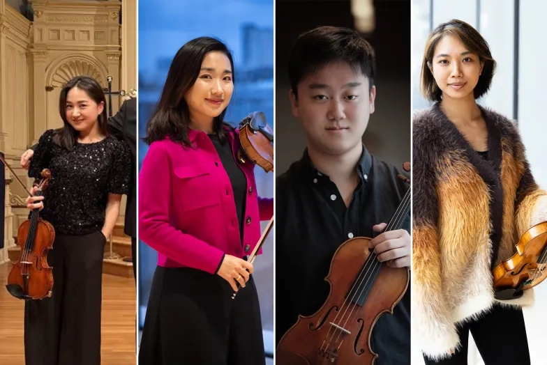 From left: Jeeihn Kim, Wonhee Bae, Shintaro Taneda, and Nancy Zhou.