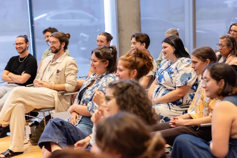 Vocal performance, conducting, and composition students.