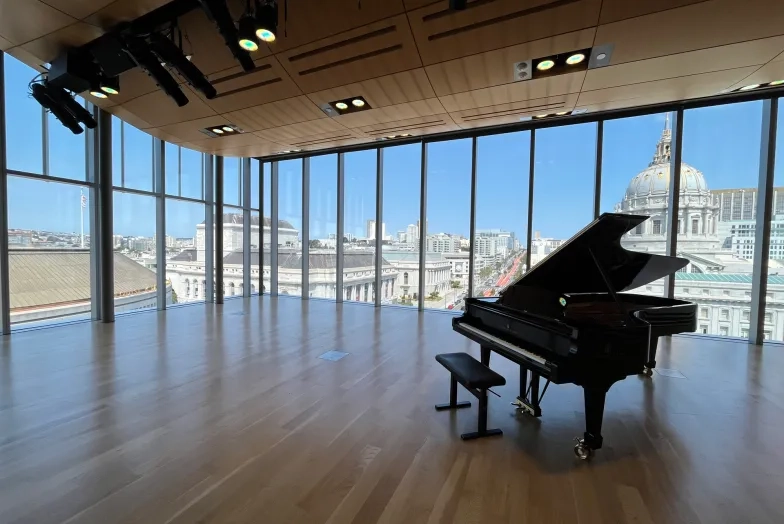 The Barbro Osher Recital Hall.