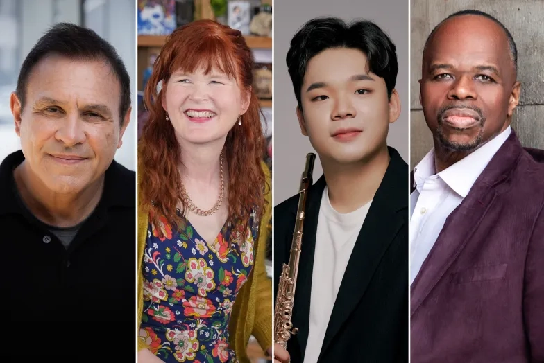 From left: David Conte, Sarah Cahill, Yubeen Kim, and Lester Lynch.