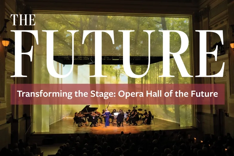 Joyce DiDonato performs in the Caroline H. Hume Concert Hall in 2024.