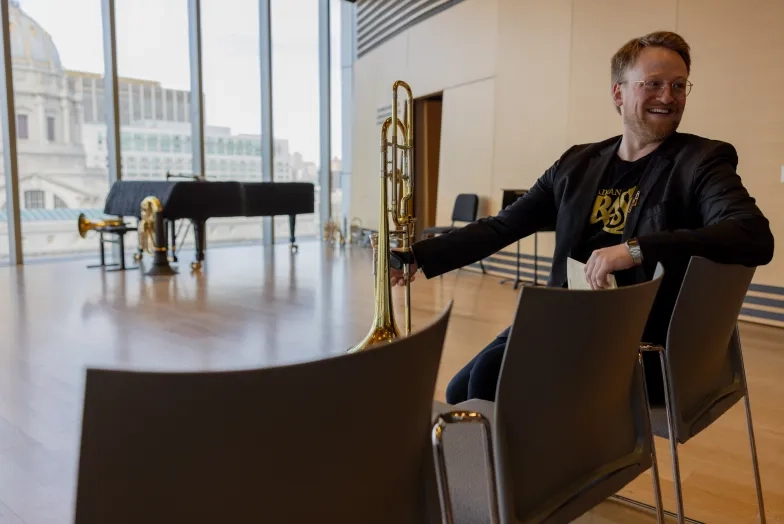 Keith Dydra of Canadian Brass.