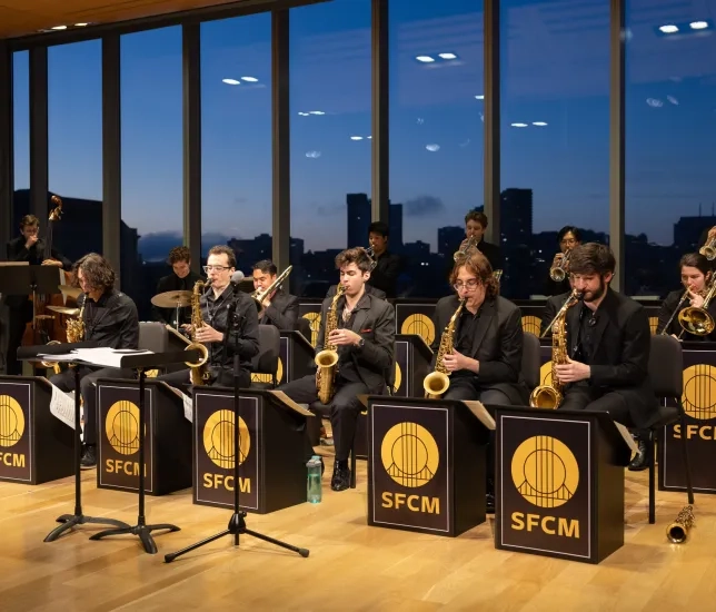 SFCM's Roots, Jazz, and American Music Big Band.