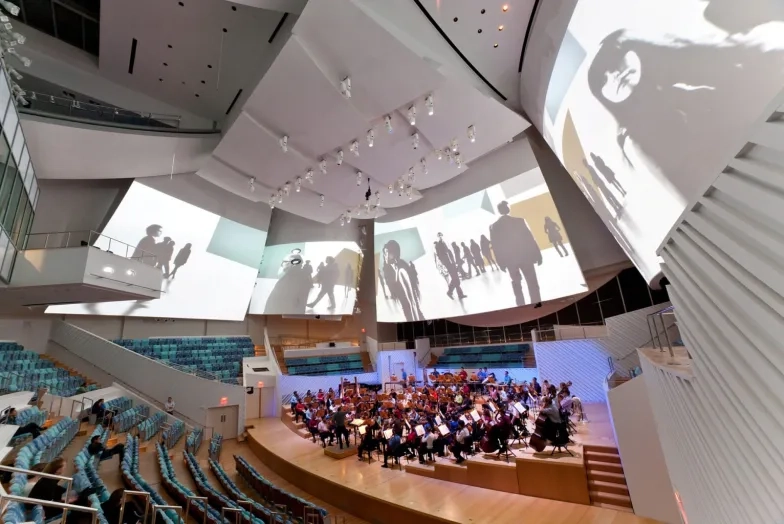 The New World Center in Miami (Credit: Claudia Uribe).