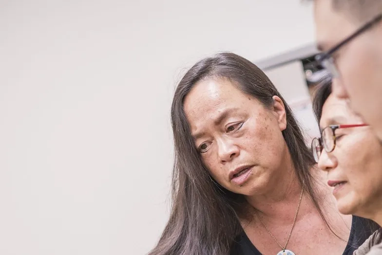 Continuing Education Faculty Jacqueline Chew teaching adult piano