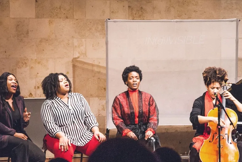 students at the SFCM Black History Month concert in 2019