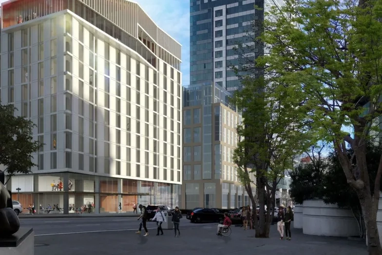 The Bowes Center rendering van ness