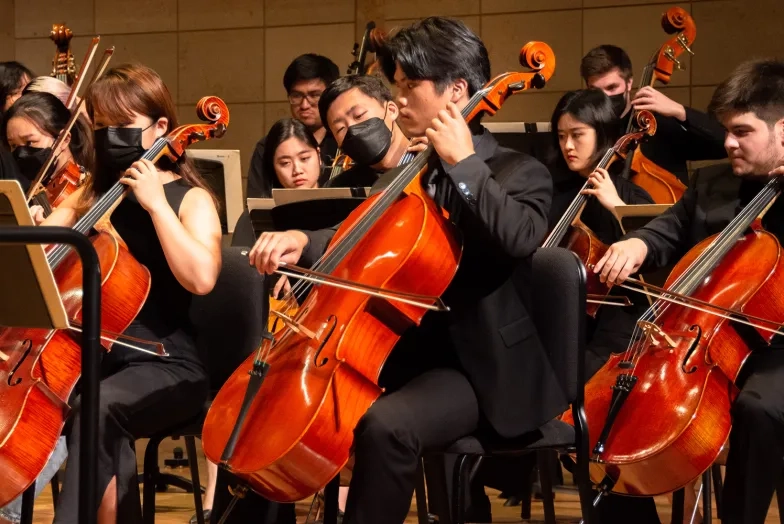 Musicians in the SFCM Orchestra
