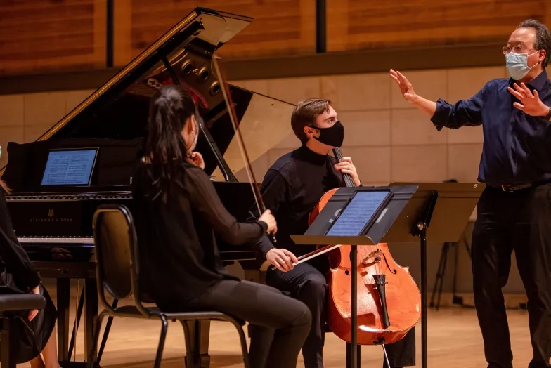 Yo-Yo Ma, masterclass, cello, SFCM, opus 3