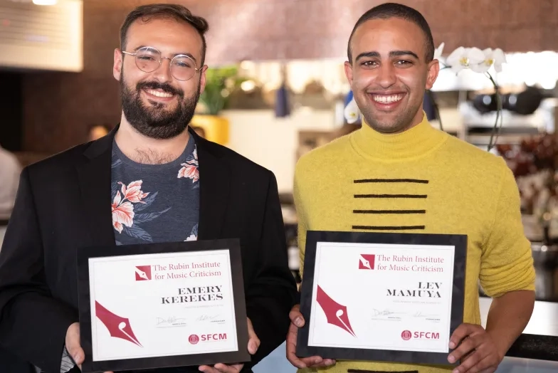 Emery Kerekes (left) and Lev Mamuya (right)