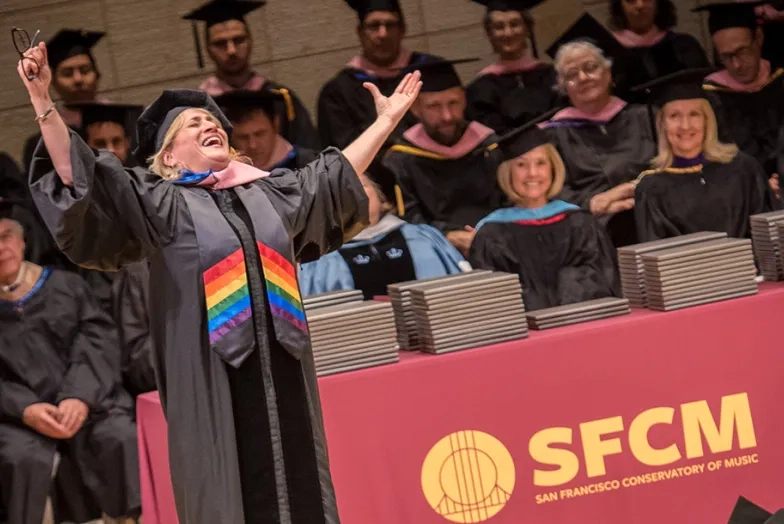 Patricia Racette, 2017 San Francisco Conservatory of Music Honorary Doctorate Recipient