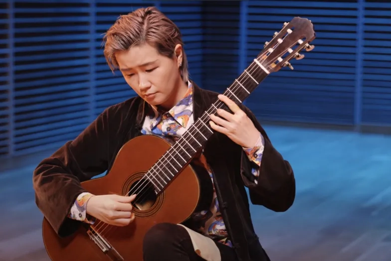 SFCM guitar instructor Meng Su. SFCM guitar instructor Meng Su.