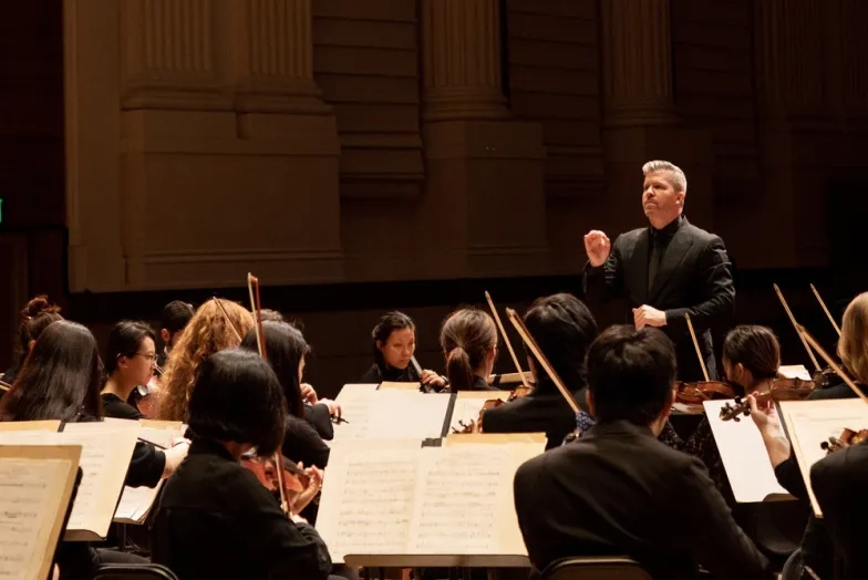 Edwin Outwater Conducting SFCM Orchestra