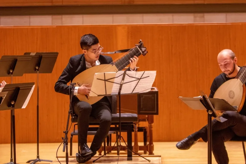 SFCM Students playing Historical Instruments