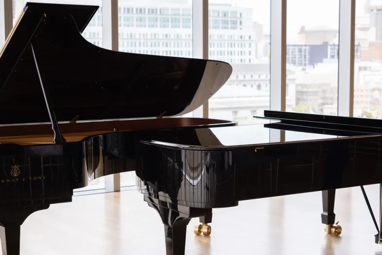 Pianos in SFCM Osher Hall