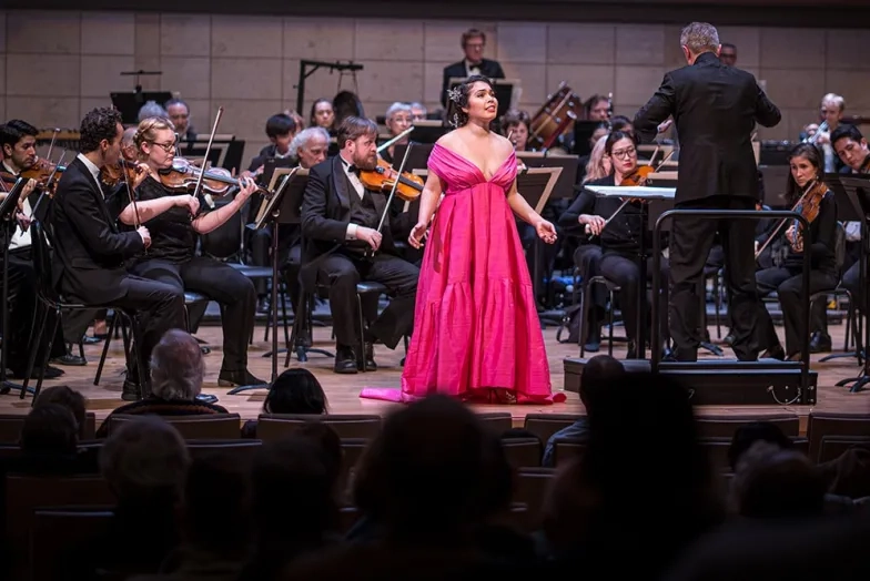 Berkeley Symphony and Concerto Winners Concert Xie Bryana Marrero voice