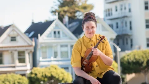 Solanch Sosa violinist