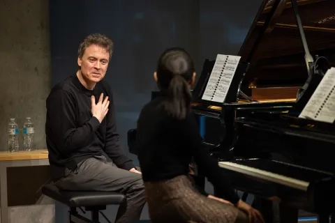 Paul Lewis' SFCM masterclass.