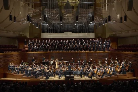 March 8th's LA wildfire benefit at Davies Hall.