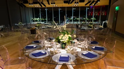 Osher Hall Evening view