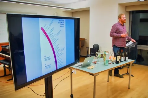 Winter term wine pairing