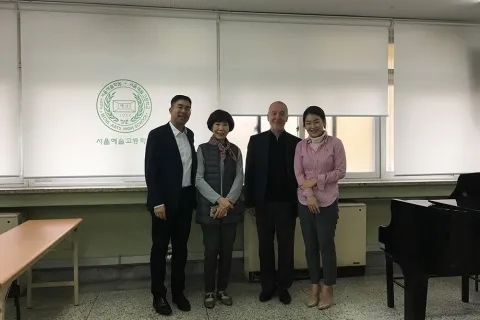 Seoul Arts High School visitation